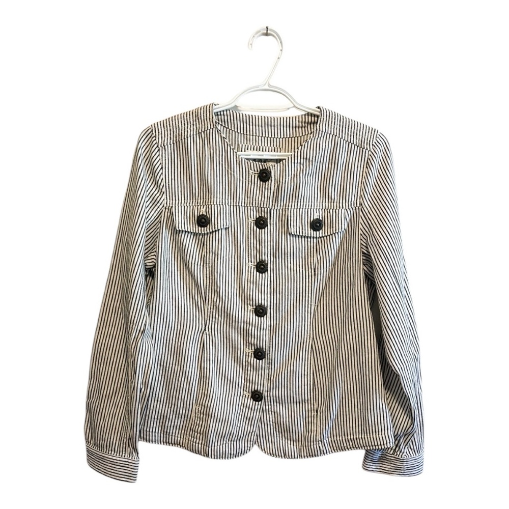 Live a Little Striped Cotton Top